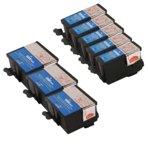 10XL Compatible High-Yield Ink Cartridge 8-Pack – Black & Color Combo Bundle