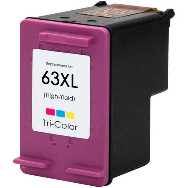 63XL High-Yield Color Ink Cartridge – Vivid, Reliable & Long-Lasting Prints