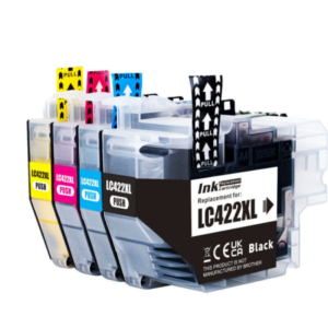LC422XL Compatible Ink Cartridge Multipack – High-Yield Black & Color Set